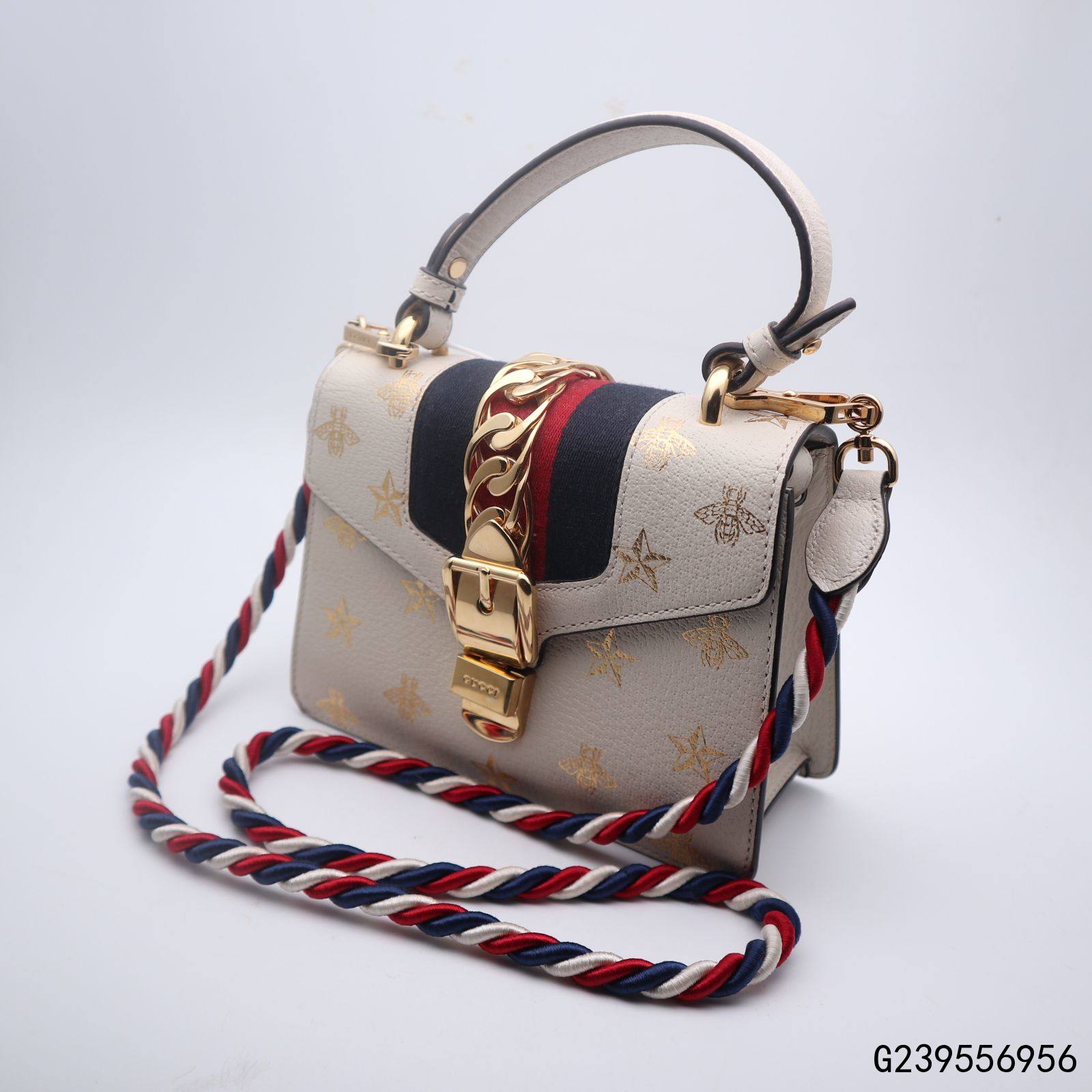 【二手95新】古驰女士sylvie系列小号肩背包