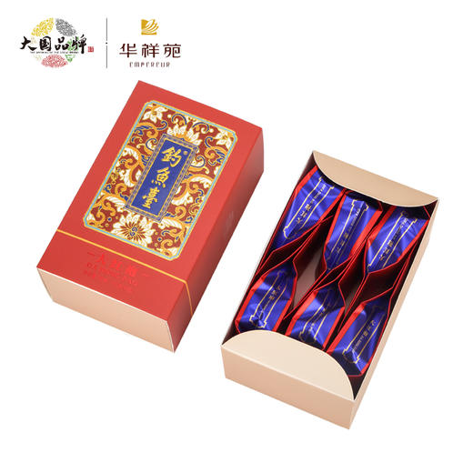 华祥苑 钓鱼台大红袍岩茶茶叶乌龙茶送礼礼盒装250g 商品图3