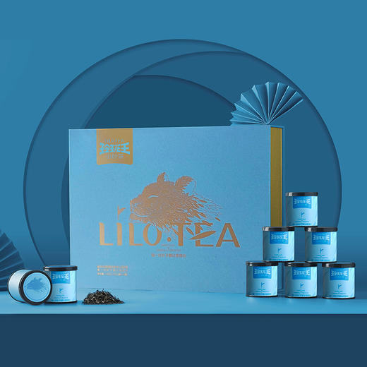 玲珑王绿茶礼盒 12g/罐*12罐 商品图0