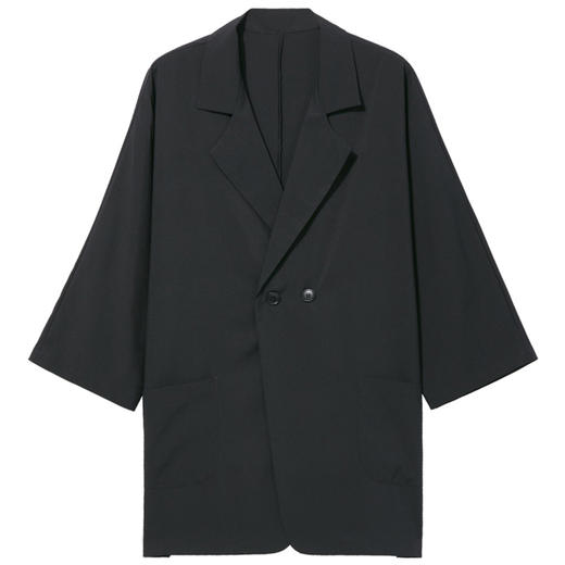 PINLI品立男装宽松七分袖小西装西服外套B203106331 商品图3
