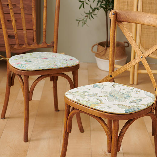 家用餐椅垫坐垫四季通用纯棉餐椅加厚坐垫 商品图3