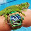 ®理查德米勒RICHARD MILLE RM 59-01 是对Richard Mille钟爱的酒桶型表壳的全新诠释,亦是创新的演绎。直径为50 x 42 x 15毫米，进口绿黄色特殊聚合物表壳 商品缩略图2
