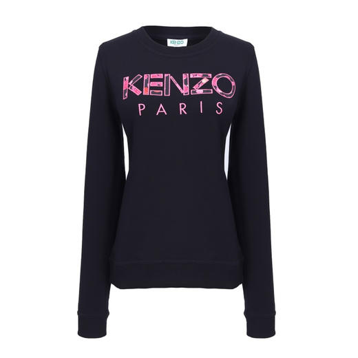 KENZO 高田贤三 女士黑色卫衣 女卫衣 黑色 F962 SW707 962 99 商品图0