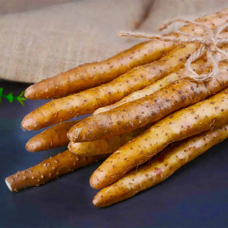 头茬温县垆土铁棍山药，新鲜滋补  香甜面糯  肉质紧密