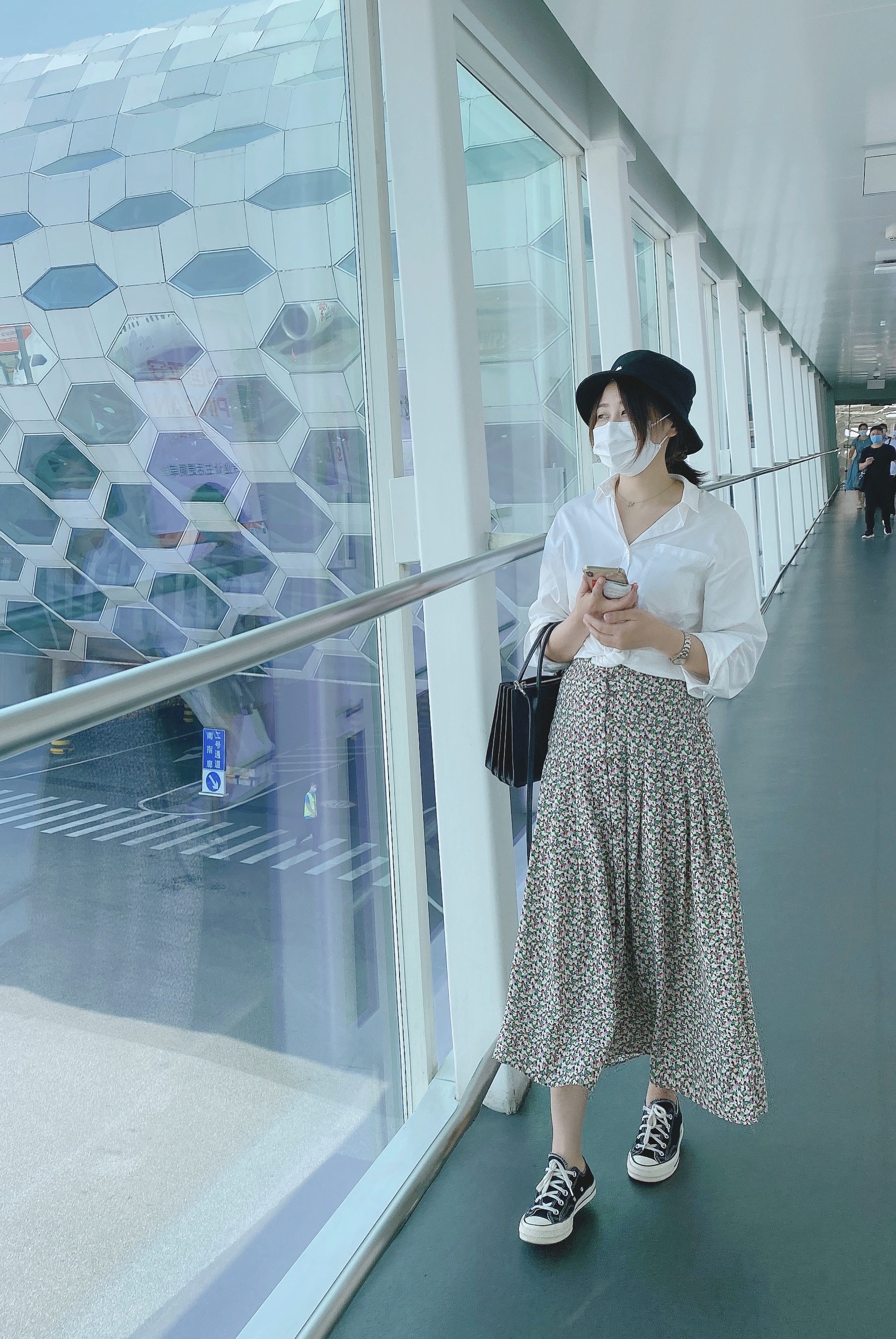 【百图lulu私服】【光泽感白衬衫】经典 光泽感 休闲白衬衫