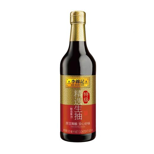 李锦记精选生抽 500ml/瓶 商品图0