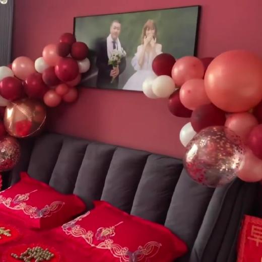 《爱你》红色大爱心婚房布置 商品图1