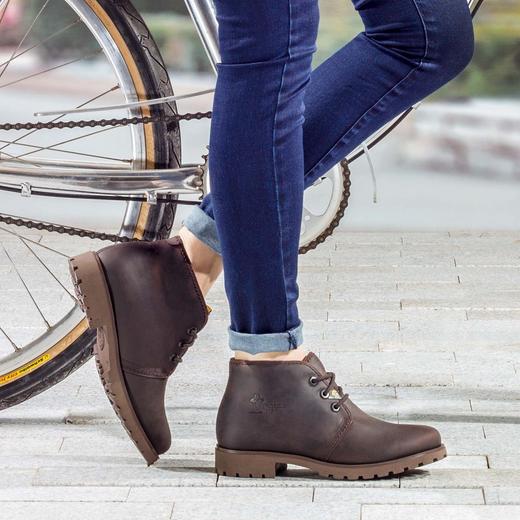 #断码特价36码#西班牙原产女款休闲鞋踝靴四季款褐色BPB2 商品图3