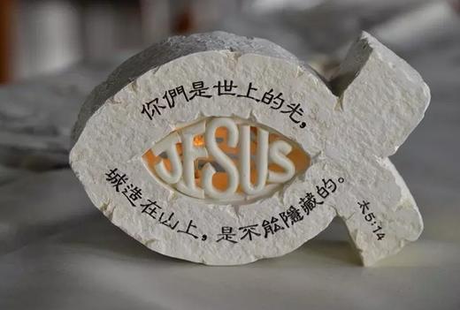 【夜灯家族】 纟巠 文金句 - 树脂雕塑-自带电池/ LED灯-桌摆 商品图11