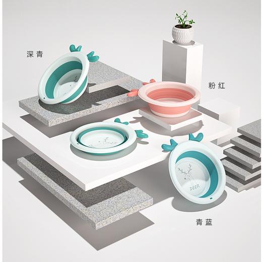 可以折叠的脸盆（颜色随机发） 商品图1