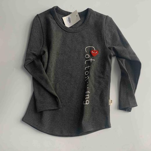 【90-130cm 素色好搭配系列 】厚棉打底衫 T恤衫 四色可选 这个季节提前备 商品图4