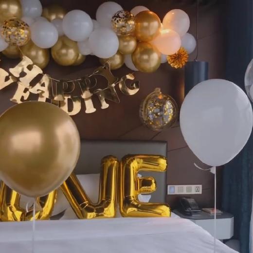 《余生尽是你》白金色系婚房布置 商品图1