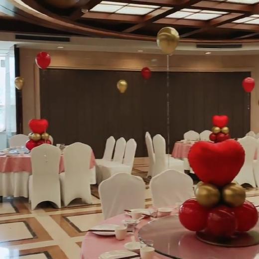 《此志不渝》红色系订婚宴布置 商品图2