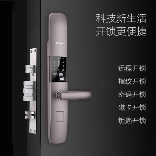 科琳达指纹锁家用防盗门密码锁智能锁E9（包邮包安装） 商品图1