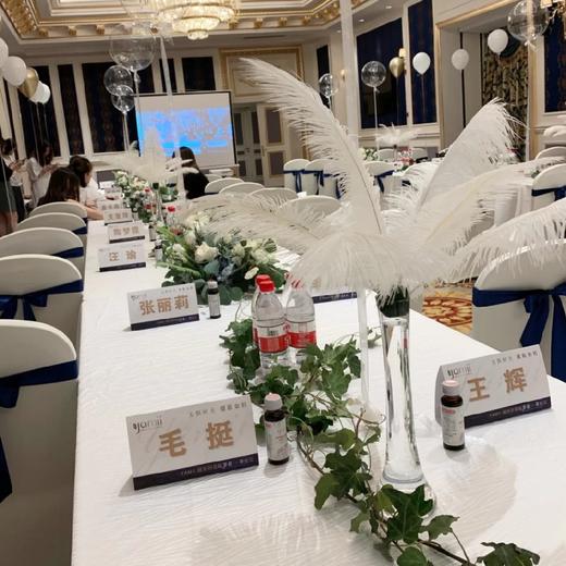 清爽白绿色系企业会议布置 商品图2