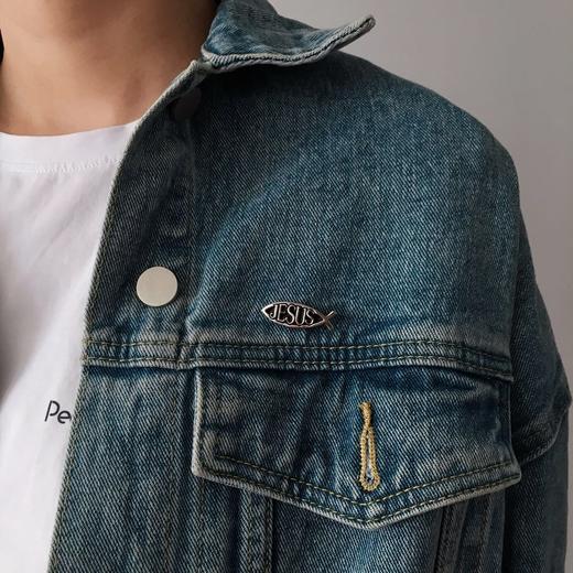 【胸针】Jesus鱼 / 小➕架 · 多功用徽章 · 传 F音的精美小礼物/小组团契 商品图3