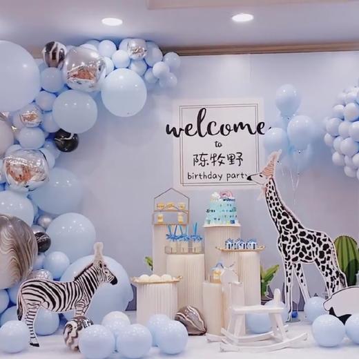 蓝色系宝宝生日宴 商品图0