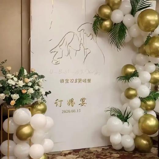 《岁月静好》气球鲜花订婚宴布置 商品图3