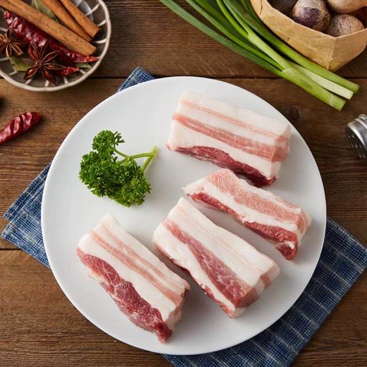 【精品黑猪 尝鲜价】苏食伊比利亚黑猪五花肉500g/袋【025】 商品图0