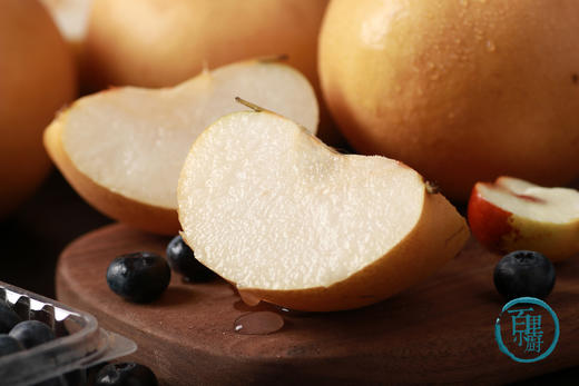 秋月梨 脆如冰汁若蜜 自然长成 真正的不催熟不膨大 包邮 |百里食 商品图4