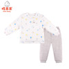 棉果果冬季内衣男童女童铺棉套头上衣裤子套装M401302820614 商品缩略图2
