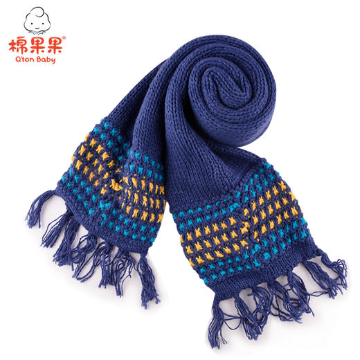 棉果果冬季男童毛线围巾M414400520722 商品图0