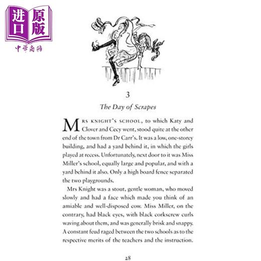 【中商原版】儿童文学经典 假小子凯蒂 What Katy Did 儿童插图文学小说 中小学生读物 平装 英文原版 7-12岁 商品图4