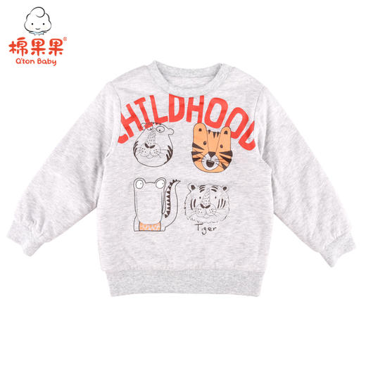 棉果果冬季男童上衣小毛圈加里卫衣M412180820644 商品图0