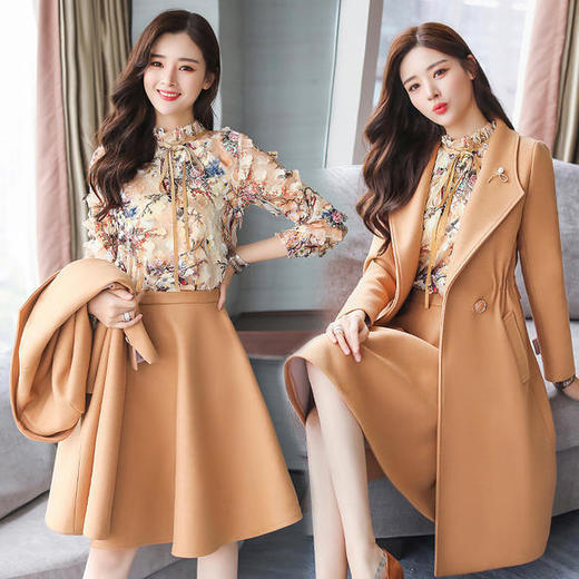 WZNH-XPH8A9长款优雅街头套裙 商品图2