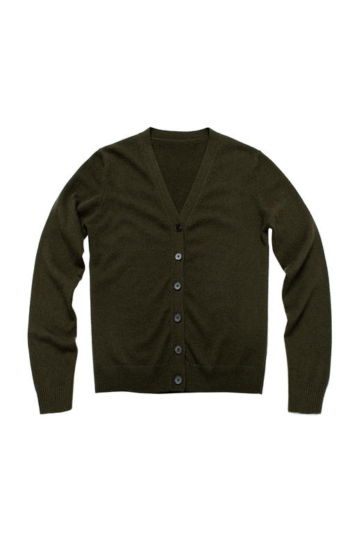 2020经典款女士纯山羊绒V领开衫 商品图4