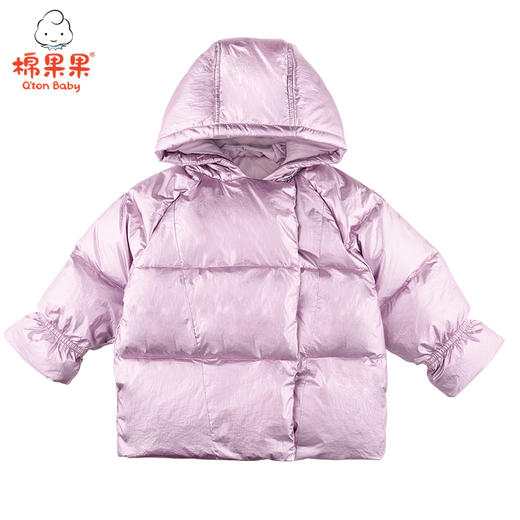 棉果果冬季女童炫彩羽绒服M422102920681 商品图2