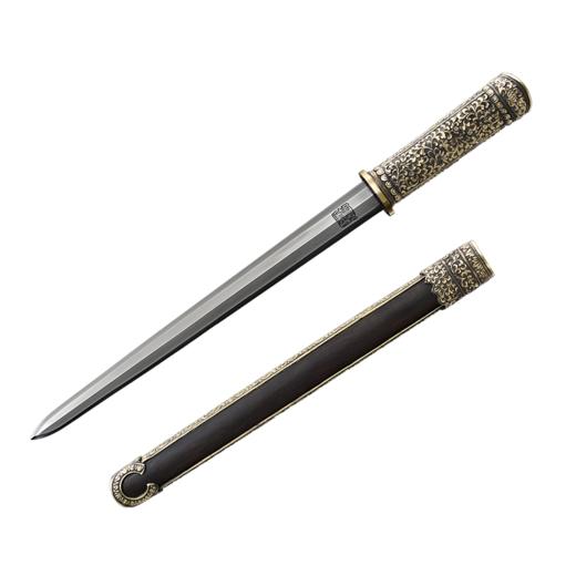 不丹短剑 汉剑 唐剑 龙泉沈广隆宝剑 传统宝剑 未开刃 商品图9