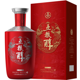 50度五粮醇·香 红装500ml 单瓶