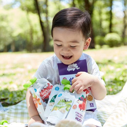 英国Little Freddie 小皮多口味水果泥果汁泥辅食吸吸袋 100g/袋 6月+ 商品图5