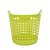 Inomata日本进口脏衣篮 浴室洗衣篮脏衣篓 衣服玩具镂空收纳筐（绿色） 商品缩略图0