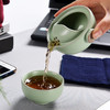 【汝窑快客杯一壶一杯便携茶具】陶瓷布包茶礼居家日用旅行套装 商品缩略图3