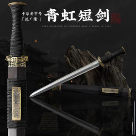 青虹短剑 汉剑 唐剑 龙泉沈广隆宝剑 传统宝剑 未开刃