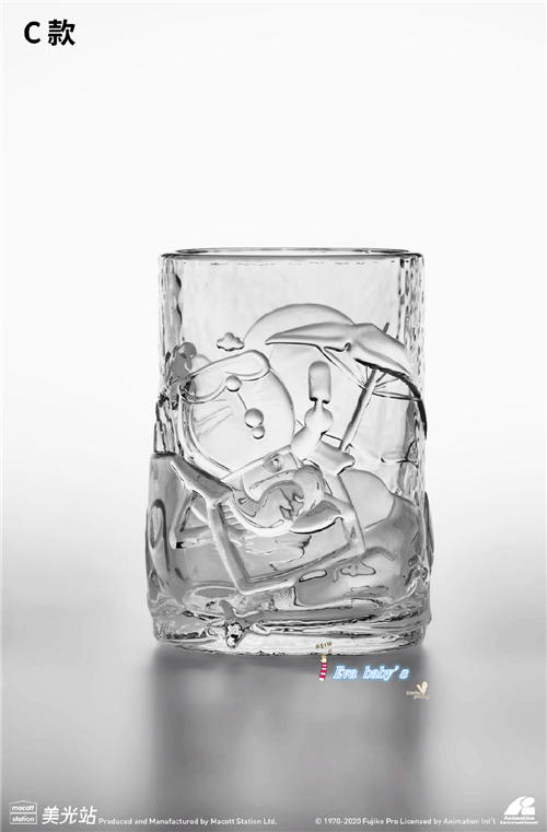 Macott Station 哆啦A梦 限量版 浮雕玻璃杯 商品图1