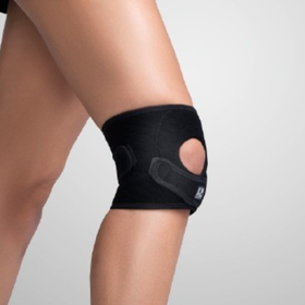 LP 羽毛球专用运动护膝 髌骨加压防护可调式轻便护膝 MLS01