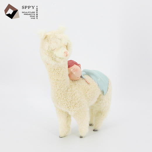 吴琼艺术 雪山的来客 商品图2