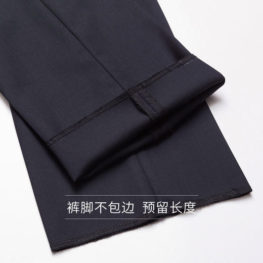 罗蒙西装男套装男士立领西服正装商务青年中山装西服男结婚礼服 商品图7