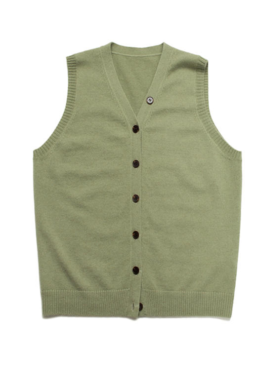 2020经典款女士纯山羊绒V领西装背心 商品图4