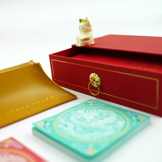 【采购专享】紫禁青云文具笔袋 商品图0