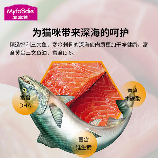 【10人团】麦富迪全价三文鱼油配方猫粮1.5kg/10kg 商品图1