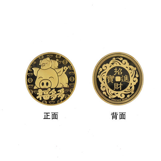 福猪进宝金章猪年生肖 商品图2