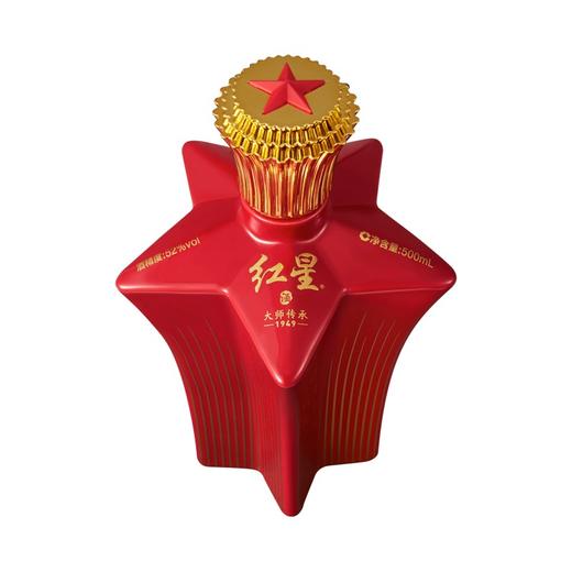 【2021年】红星 白酒 大师传承1949 清香型 52度 500ml 单瓶装 商品图1