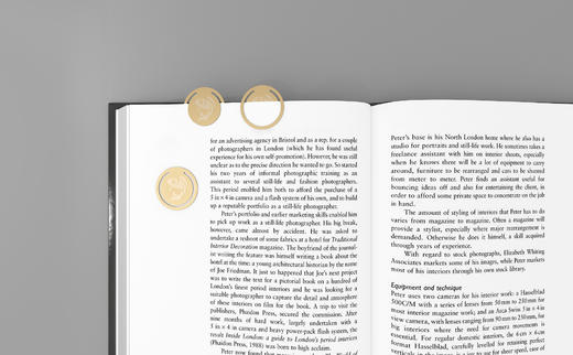 【墨菲】财富鱼 圆形金属书签（三色套装） 商品图4