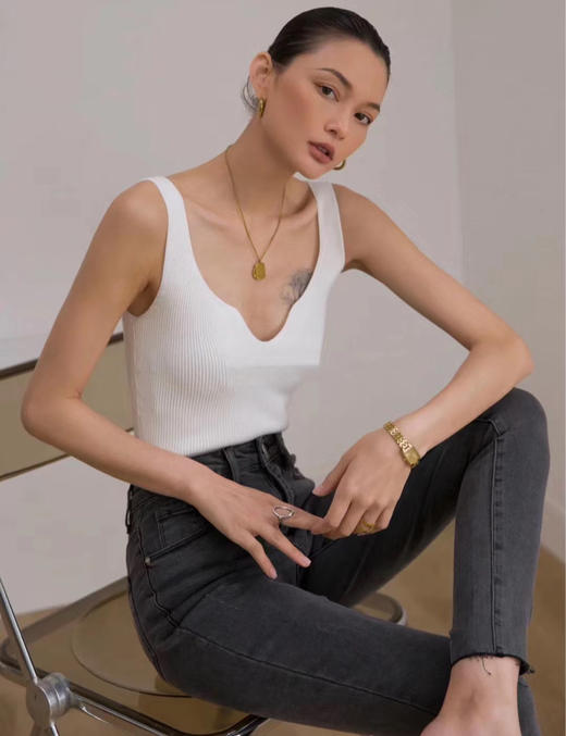 SP-68 灰色不加绒灰色加绒黑色加绒黑色不加绒 均码（80-140斤）超级显瘦魔术裤 商品图2