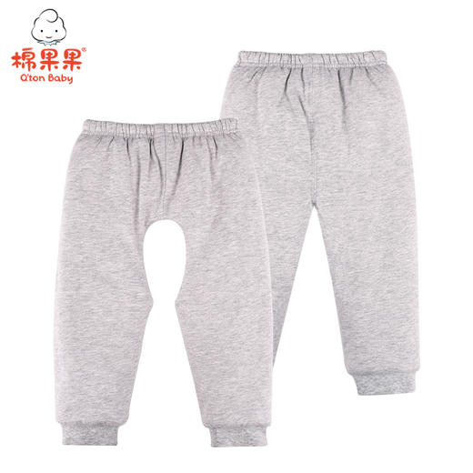 棉果果冬季内衣男童女童铺棉长裤裤子M401200820617 商品图0