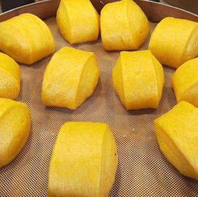 南瓜馒头，浓浓的南瓜味，升级款6个装